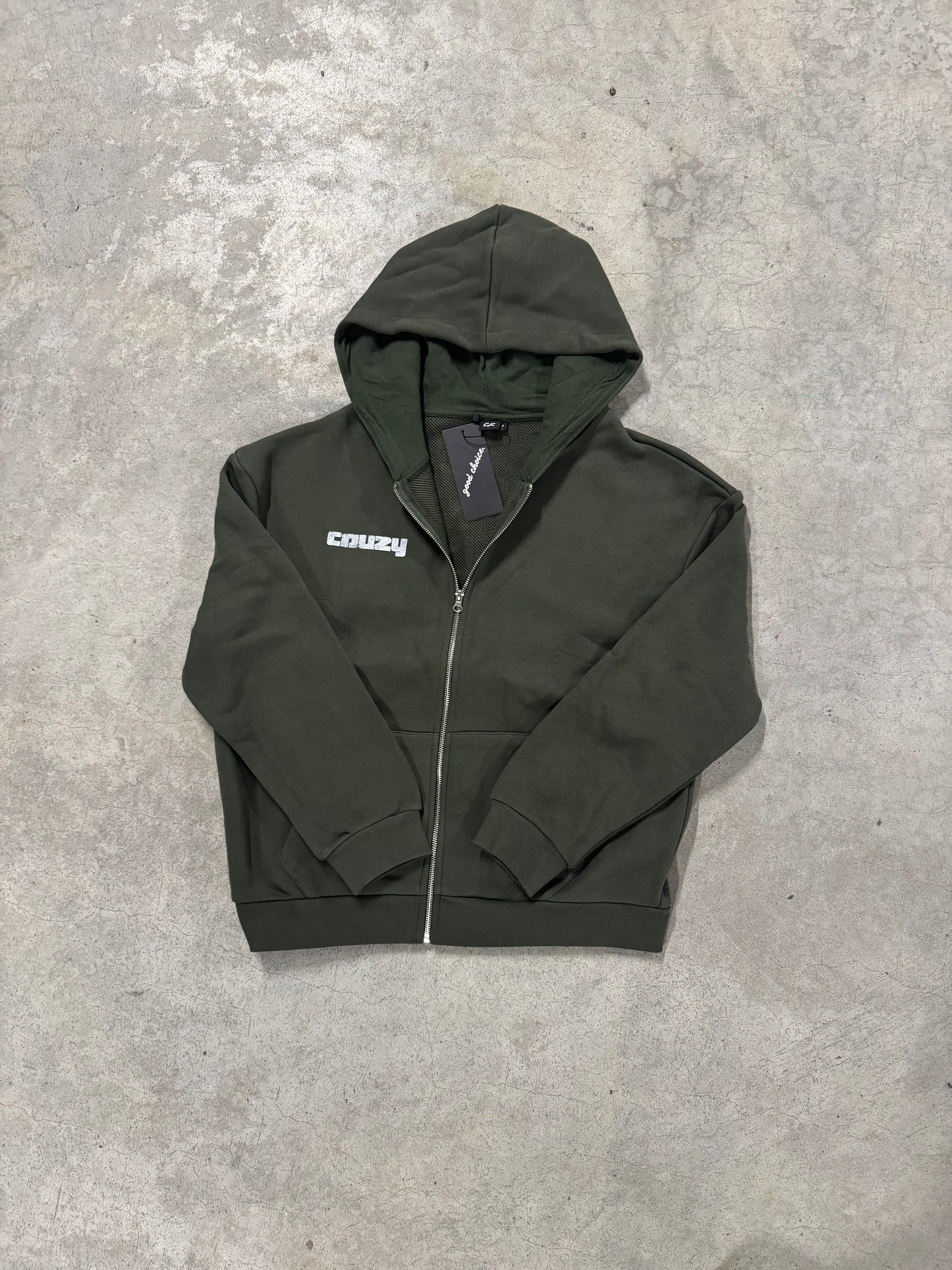 couzy tracksuit dark green