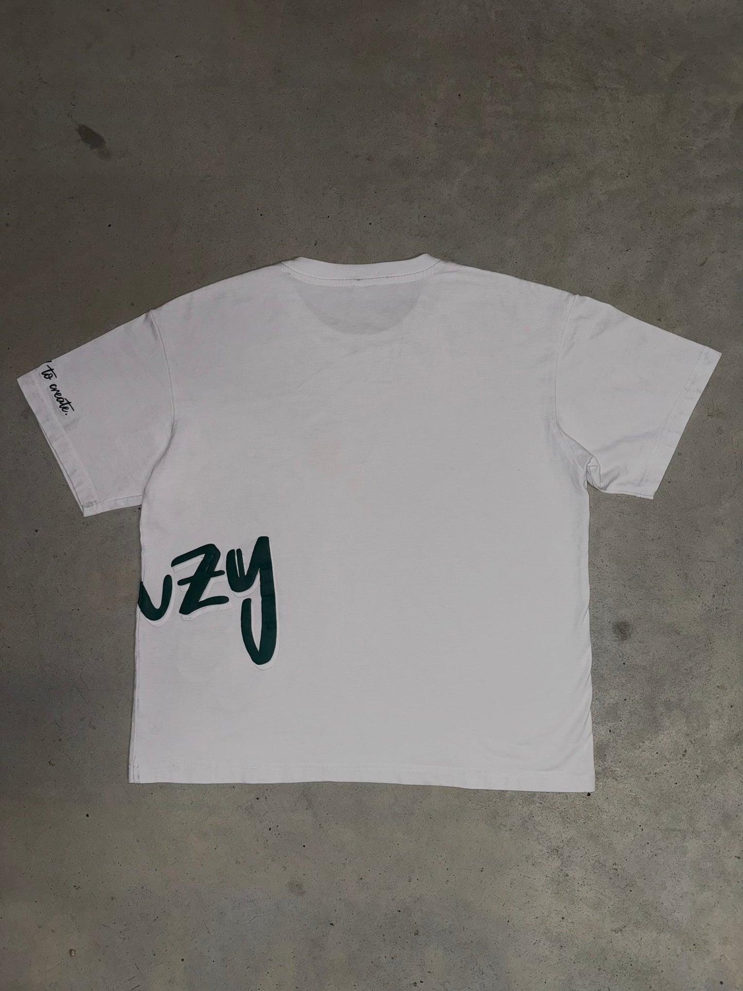 couzy white tee