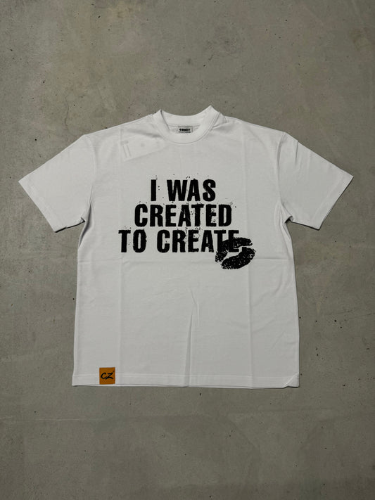 couzy white tee