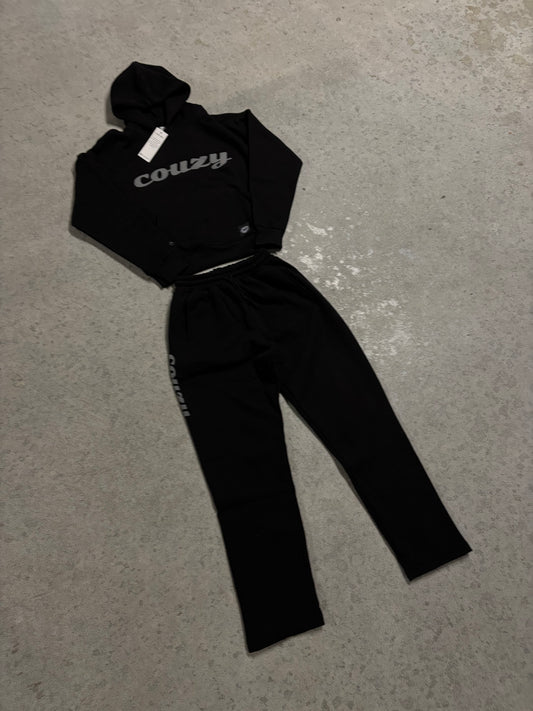 couzy black Tracksuit